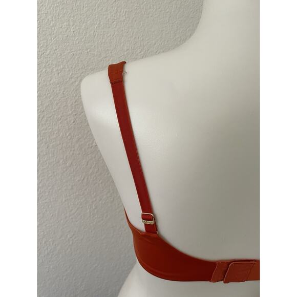 Cuup Lingerie Bra Plunge The Scoop Orange Intimates - Picture 10 of 12